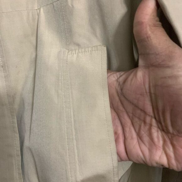 Beautiful Vintage Silk YSL Trench - Picture 3 of 9